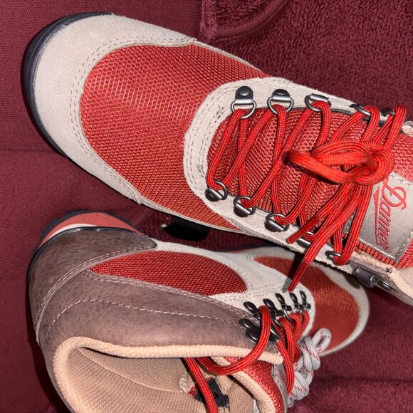 DANNER® JAG DRY WEATHER WOMEN'S 7.5 BIRCH/PICANTE LIFESTYLE BOOTS 37245 - NEW - Picture 5 of 10